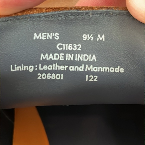 Cole Haan British Tan Cap Toe Derby/Blucher Lace Ups 9.5 - Picture 6 of 6